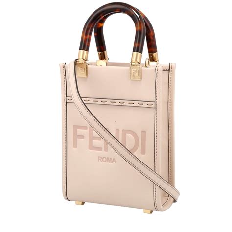 borsa fendi manici tartaruga|Fendi Borsa a mano 'fendi sunshine small' su julian.